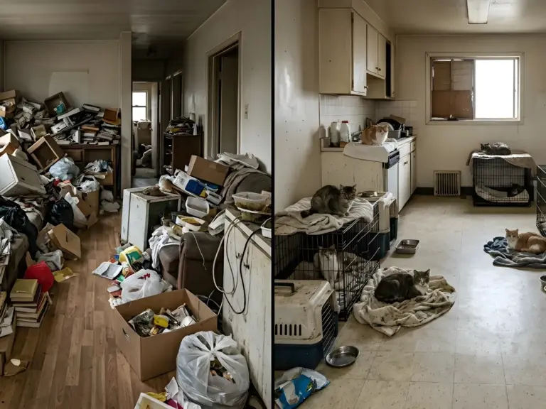 Limpieza por síndrome de Diógenes vs Noé Limpieza por síndrome de Diógenes vs Noé: Diferencias, riesgos sanitarios y soluciones profesionales