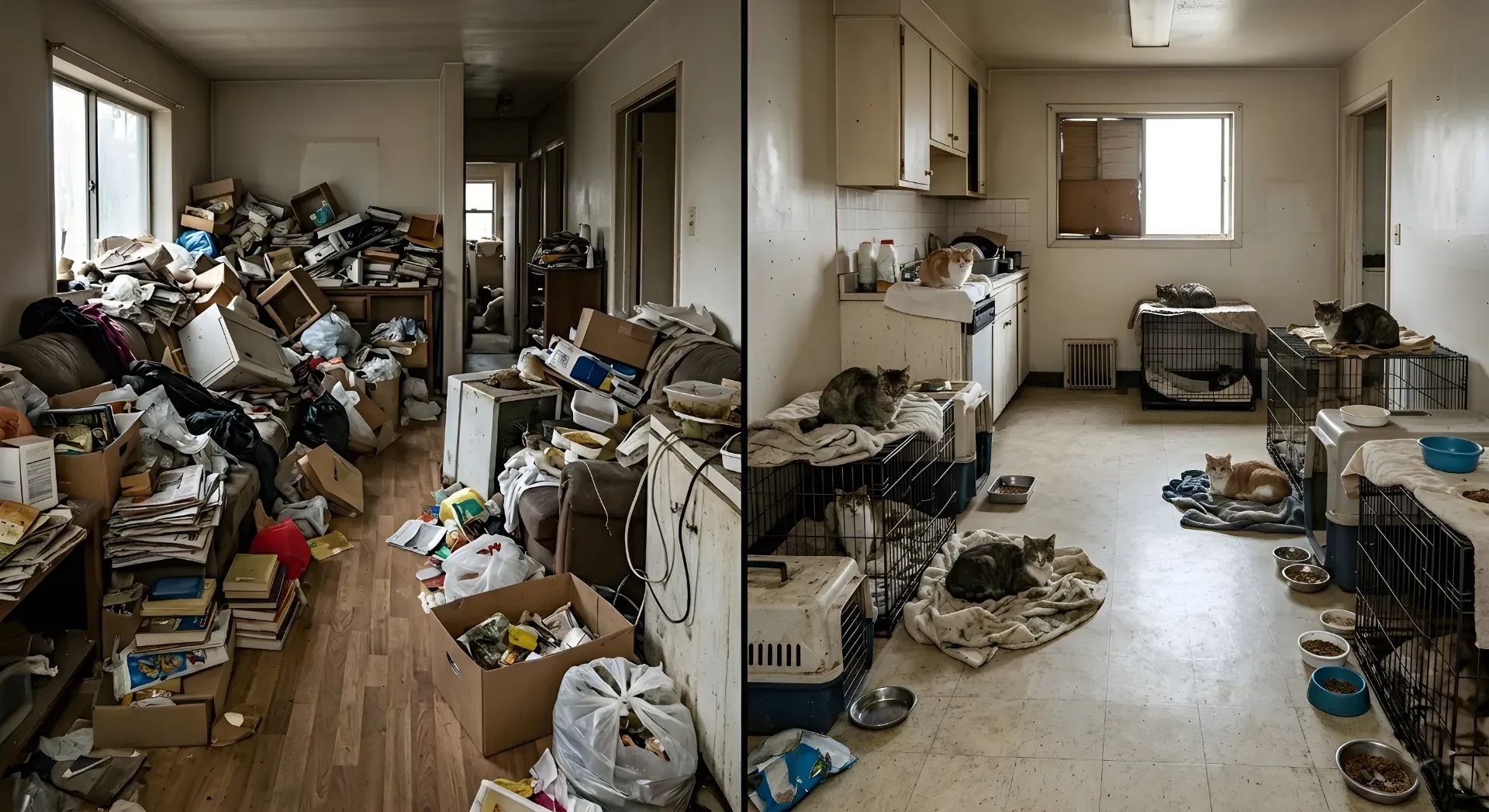 Limpieza por síndrome de Diógenes vs Noé: Diferencias, riesgos sanitarios y soluciones profesionales