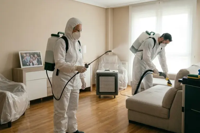 Desinfección profunda y eliminación de olores persistentes