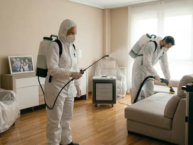 Desinfección profunda y eliminación de olores persistentes